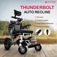 thumbnail image 5 of Bangeran - Thunderbolt New Heavy Duty Reclining User-Friendly Electric Wheelchair , Portable & Foldable Wheel Chair, 5 of 5