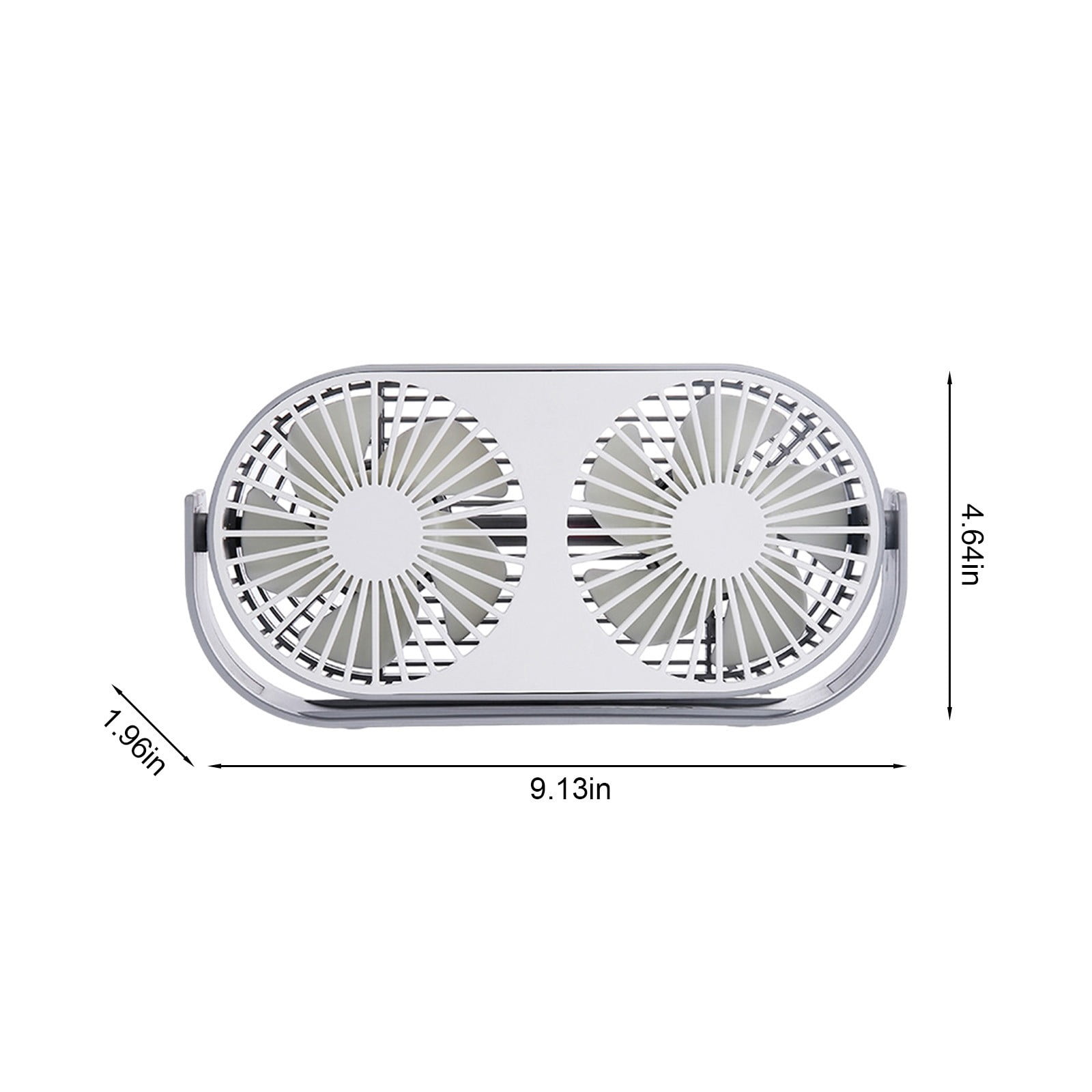 Twin Window Fan with Reversible Airflow Control, 9 inch, Auto-Locking Expanders, 2 Speed Fan, Dual Fan, Exhaust, Ideal for Home, Kitchen, Bedroom & Office
