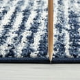 thumbnail image 4 of Bliss Rugs Modern Contemporary Striped Area Rug, Indoor Rugs for Living Room, Dining Room, Bedroom | Navy, 5' x 8' (5'3''x7'3''), 4 of 10