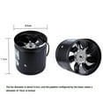 thumbnail image 4 of 4 Inch Fan Air Ventilator For Home Kitchen Metal Pipe Ventilation Exhaust Fan Mini Extractor Bathroom Toilet Wall Fan Duct Fan ,High Performance, 4 of 4