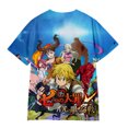 thumbnail image 2 of The Seven Deadly Sins T shirt New Crewneck Short Sleeve Kids Tshirt Suitable Boys Girls O-Neck Streetwear Summer Comic Tees, 2 of 4
