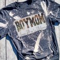 thumbnail image 1 of Camiseta De Manga Corta Con Tinte De Corbata, Camiseta A La Moda Con Estampado De Mamá Y Niño, Camisetas Casuales Para Hombres Y Mujeres Likrtyny Arte Deco, 1 of 1