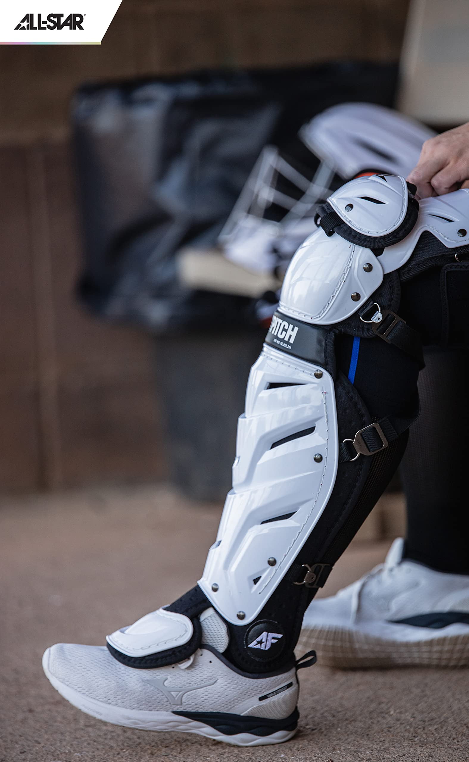 Ensemble De Protection Catcher All Star AFX – Jeune 10-12 Ans – Softball – Blanc/Noir