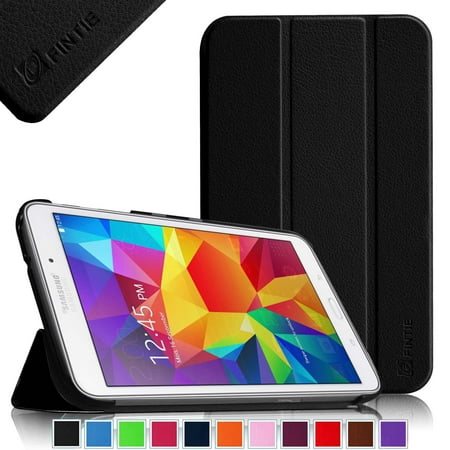 For Samsung Galaxy Tab 4 7.0 Tablet Case - Fintie Slim Lightweight Shell Standing Cover, Black