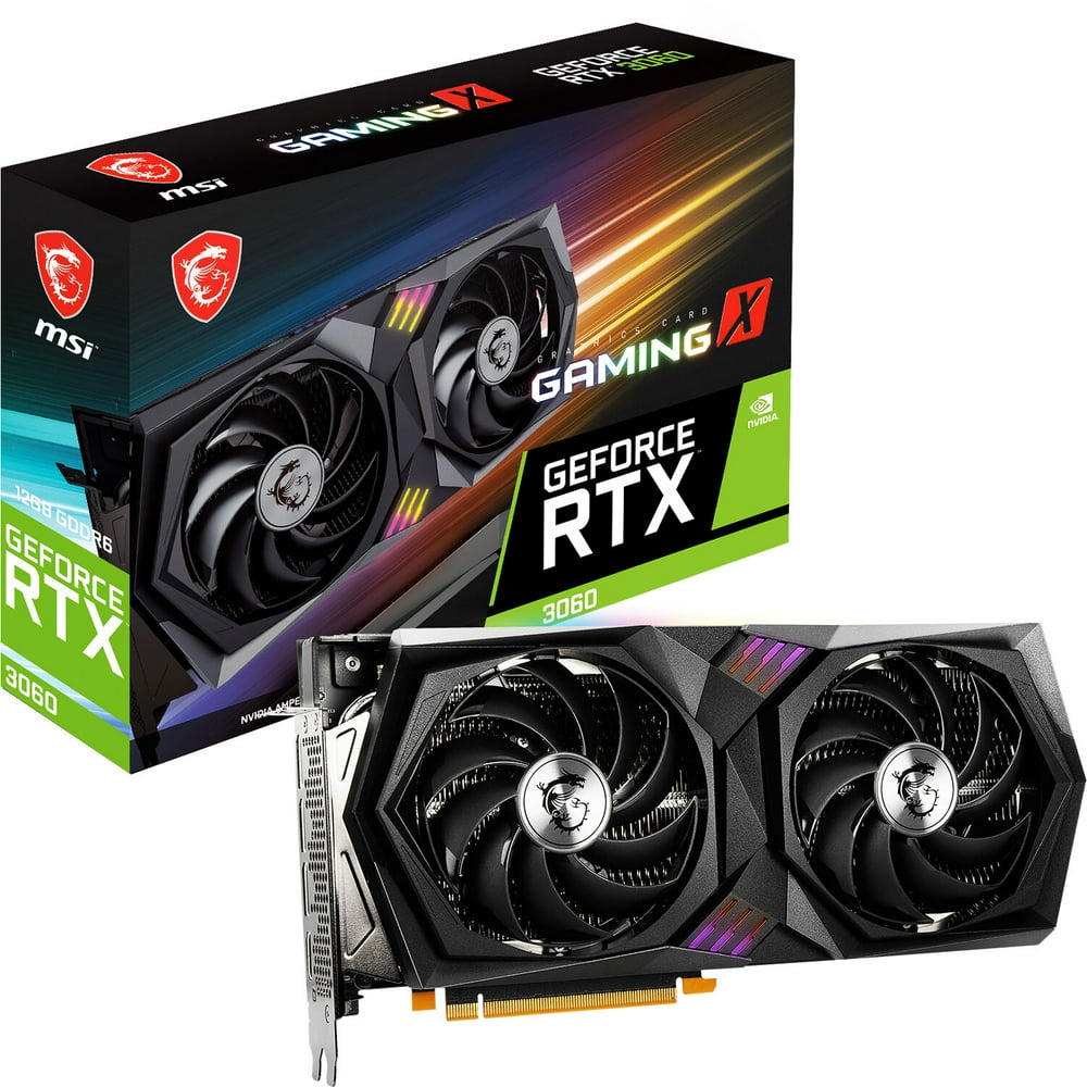 MSI GeForce RTX 3060 GAMING X 12G Graphic Card