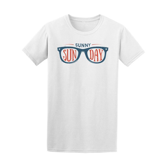 Retro Sunny Sunday Sunglasses Tee Men's -Image by Shutterstock