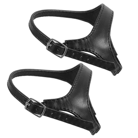 WHAMVOX 1 Pair High Heel Shoe Strap Replacement Anti Slip Pu Ankle Straps Detachable Shoelace Buckles For Women Secure And Comfortable Fit For Office And Party Wear