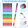 thumbnail image 3 of Libros para colorear Funrous Winter con crayones apilables, 24 juegos, 3 of 6