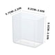 thumbnail image 3 of Xihbxyly Caja de Almacenamiento de Pared, Organizador Transparente, Diseño Compacto, Estructura Resistente, Organizador de Escritorio para Oficina, Solución para Ahorrar Espacio, Juego de 2, Fácil de, 3 of 7