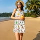 thumbnail image 3 of Fotbe Winter Christmas And New Year Deer Vestido de Verano sin Mangas para Mujer – Vestido Midi Línea A, Estilo Camiseta Floral, Vestido Playero Casual y Fluido, 3 of 7