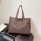thumbnail image 4 of Bolso de hombro informal para mujer | Bolso bandolera de piel sintética | Correa ajustable para el trabajo, viajes y uso diario, 4 of 6