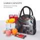 thumbnail image 5 of Easygdp Cat Astronaut In Space Bolsa de Almuerzo Insulada Grande, Forro de Aluminio, Diseño Espacioso, a Prueba de Fugas, Ideal para Trabajo, Picnics, Viajes y Actividades al Aire Libre, 5 of 6