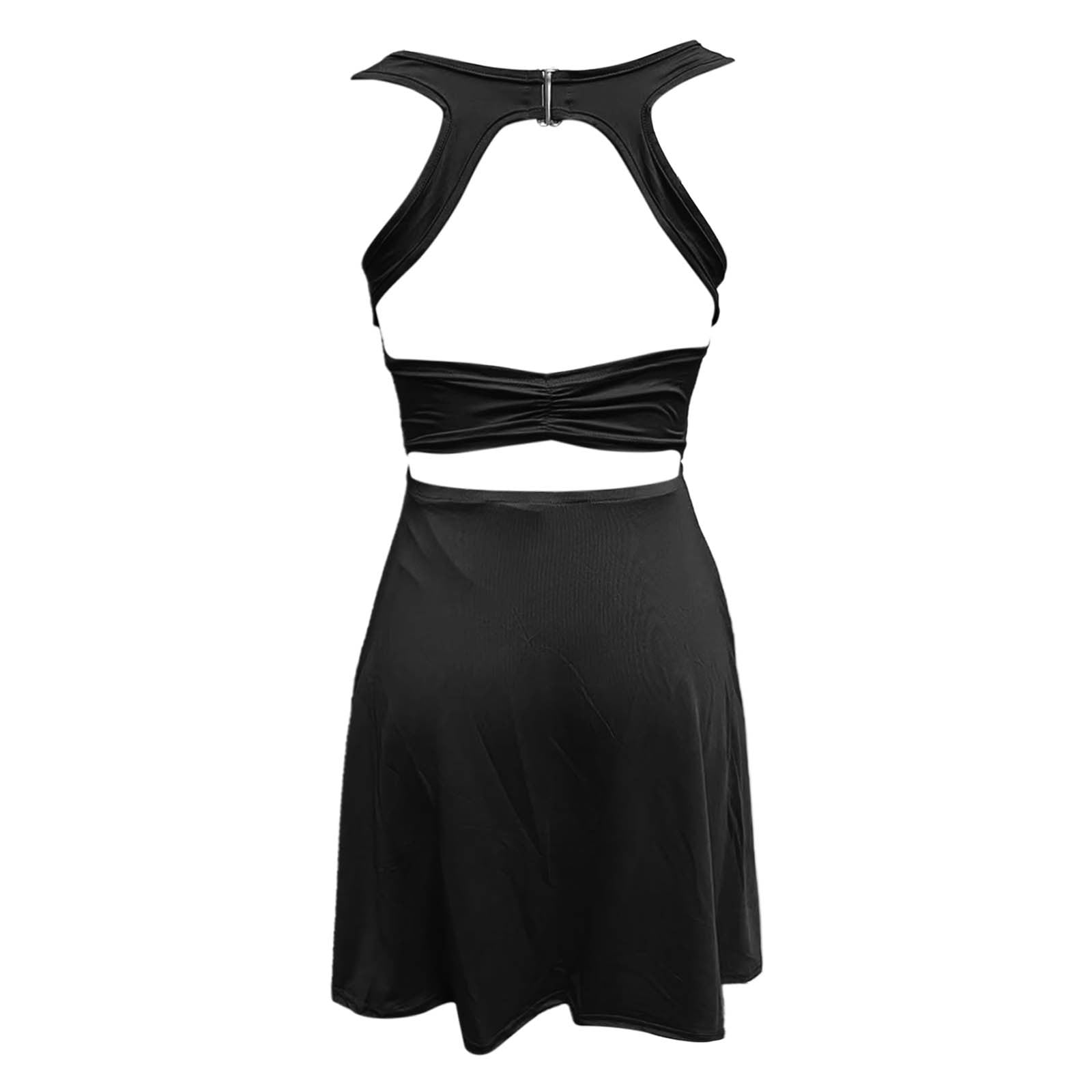 Womens Solid Tennis Dress With Built In Shorts And Bra Workout Dress Athletic Dress For Women Business Dresses for Women Women Solid Tunic Dress Summer Dress for Women Summer Casual Dress for Women