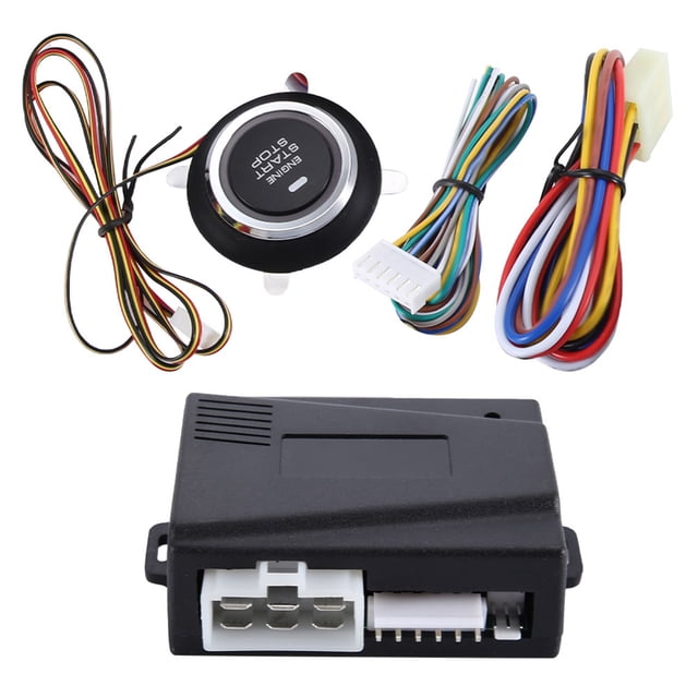 De Alarma de AutomÓVIL DE INDUCCIÓN DE PARADA DE ARRÁSQUE REMOTO CON DETECCIÓN DE FRENOS DE MANO PARA AUTOMÓVILOS DE 12V UNA LLAVE INICO O AUDIO AUDIO AUDIO