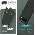 thumbnail image 3 of TUDIA MergeGrip Google Pixel 6a Case 2022 Dual Layer Heavy Duty Phone Case - Pine Green, 3 of 7