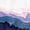 Twilight Mountains Abstract, variant on Elephant Stock Mountain Wall Art - Horizontal Multi Panel Canvas - Living Room Wall Decor - Nature Multi Panel - Teal And Green Decor - 80" x 39"