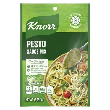 Knorr No Artificial Flavors Pesto Sauce Dry Spices and Seasonings Mix, 0.5 oz