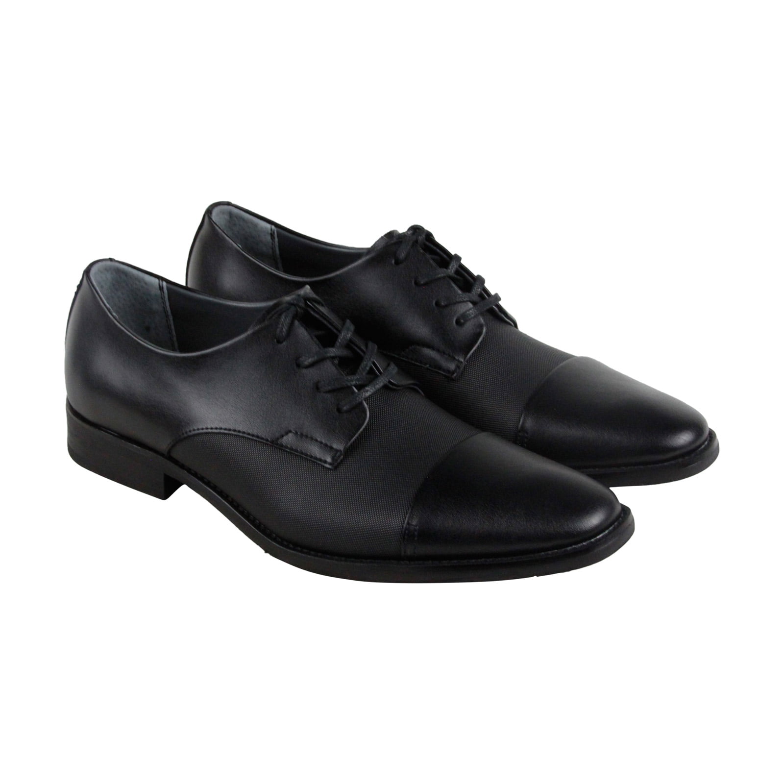 Calvin Klein Calvin Klein Roberto Mens Black Leather Calvin Klein Calvin Klein Roberto Mens Black Leather