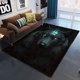 thumbnail image 1 of Alfombra de hogar con estampado de lobo de ensueño para sala de estar, silla de noche, alfombra Simple moderna para oficina100 cm por 150 cm100 cm por 150 cm zhangmengya unisex, 1 of 2