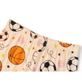 thumbnail image 5 of Beezizac Snug-Fitting Pajamas for Boys – Summer Modal Fiber Toddler/Little PJs Basketball Soccer Jammies Size 5T, 5 of 7
