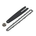 thumbnail image 3 of Chainsaw Chain Set, Reduce Abrasion Efficient Guide Plate Saw Chain Set High Hardness  For Handheld Electric Trimming Saw, 3 of 8