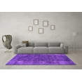thumbnail image 3 of Ahgly Company Indoor Rectangle Oriental Purple Industrial Area Rugs, 7' x 10', 3 of 4