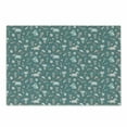 thumbnail image 1 of Fantasy Cutting Board, Pattern with Castle Flag Shield Horse and Little Prince on Blue Backdrop, Decorative Tempered Glass Cutting and Serving Board, Small Size, Teal Peach and Grey, by Ambesonne, 1 of 1