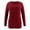 Wine, variant on Diufon Nursing Tops for Womens Long Sleeve Round Neck Double Layer Top Pregnancy Postpartum Breastfeeding Clothes
