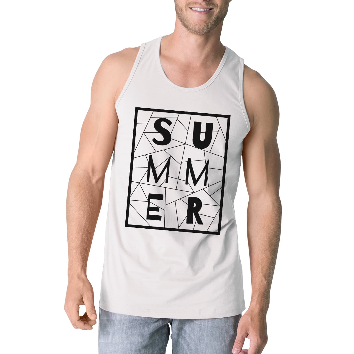 Details about   Nerdy Periodically Mens Grey Tank Top 