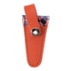 thumbnail image 3 of Funda Protectora de Cuero Sintético para Tijeras de Manualidades, 8 X 3 Cm, Elegante Estuche de Almacenamiento para Tijeras de Bordar Y Coser. Naranja, 3 of 9