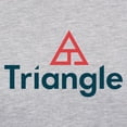 thumbnail image 3 of CafePress - Triangle Logo Long Sleeve T Shirt - Womens Baseball Tee, 3 of 4