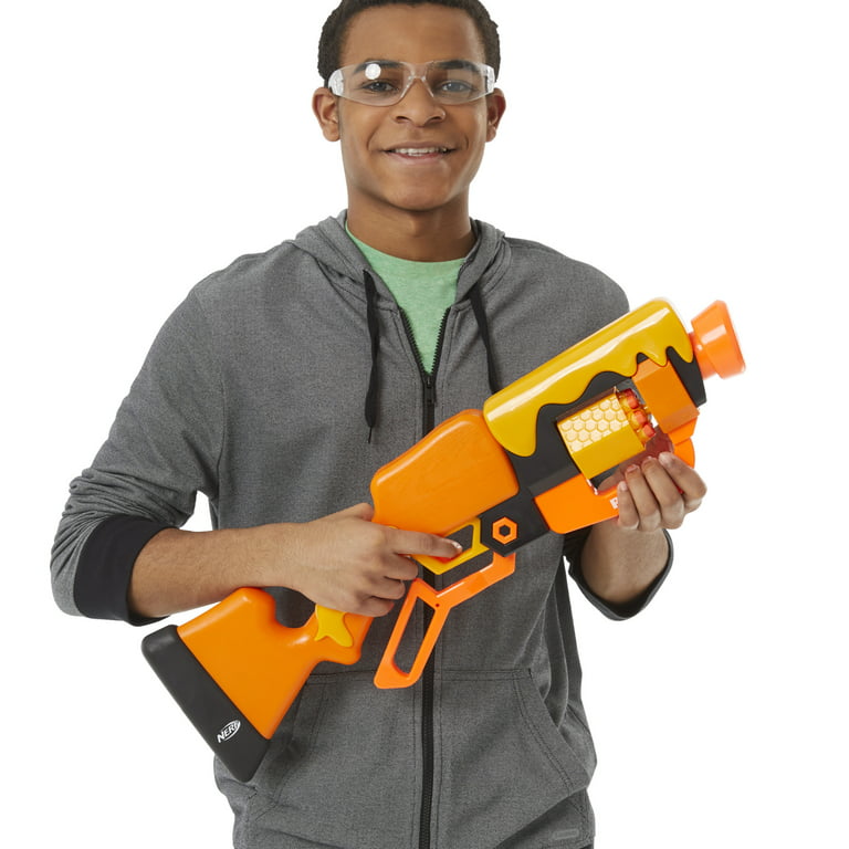 Nerf Roblox Adopt Me!: BEES! Lever Action Blaster, 8 Nerf Elite