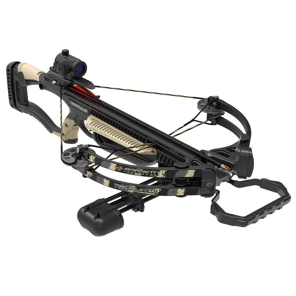 Youth 100 Recruit Recurve Crossbow with AntiVibration Foot