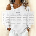 thumbnail image 3 of Purcolt Women's One Shoulder Sweatshirt Long Sleeve Slouchy Pullover with Buckle Strap for Lounge Streetwear Outfits Spring Fall Layering Everyday Tops, 3 of 5