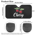 thumbnail image 4 of Yuyamidu Cherry Car Sun Shade for Girls Women Car Windshield Sunshade for SUV Van Big Sedan Cute Auto Window Shades Keep Vehicle Cool Car Interior Accessories, 4 of 7