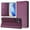 Darkpurple, variant on Compatible with Samsung Galaxy S24 FE Wallet Case, PU Leather Flip Case with RFID Blocking Card Slots, Kickstand Slim Fit Magnetic Wireless Charging Phone Cover for Galaxy S24 FE, Purple
