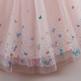 thumbnail image 5 of IBTOM CASTLE Flower Girl Sparkly Sequins Shiny Butterfly Formal Wedding Tulle Dress Junior Pageant First Communion Easter Princess Party Birthday Ball Gown 11-13 Years Pink, 5 of 7