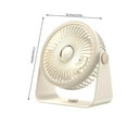 thumbnail image 2 of Xecvkr Chargeable Fan USB Air Circulation Fan with Night Light, 5 Speeds, Aromatherapy Box, Rechargeable, Wall Mount, for Dorm, Bedroom, Desktop, Portable, 2 of 5