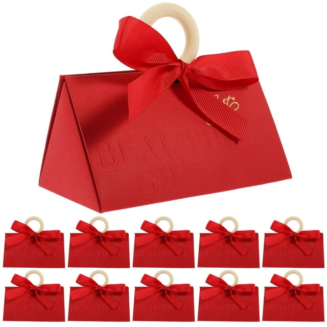 KAKOWELY 20 cajas de papel para regalos de fiesta de San Valentín, cajas portátiles para dulces y galletas.