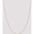 thumbnail image 2 of 14K Yellow Gold .7mm Round Parisian Wheat Chain (24 X 0.7) Made In United States pen312-24, 2 of 5