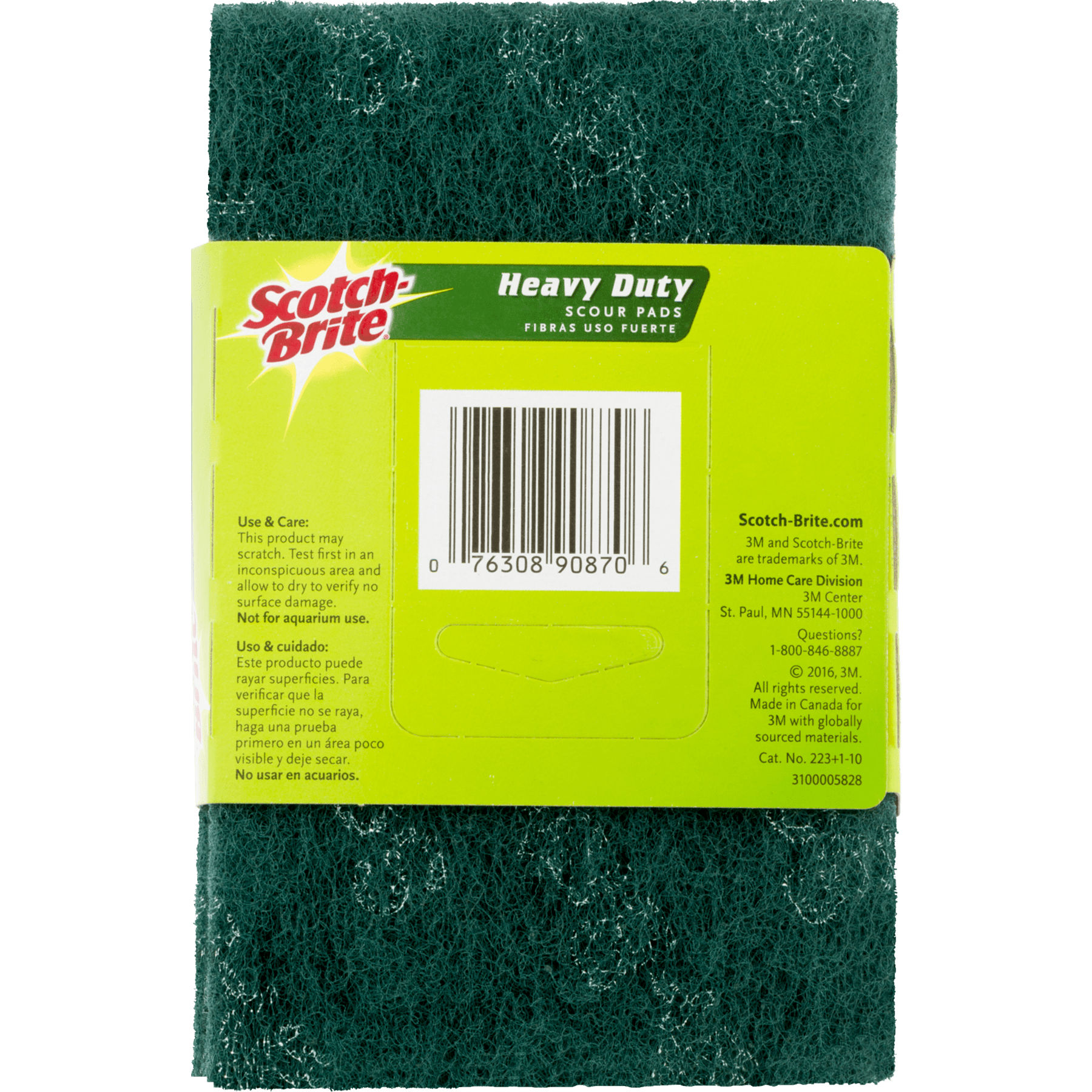 Scotch-Brite Heavy Duty Scour Pads - 4 CT4.0 CT