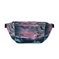 thumbnail image 3 of Sigee Boat Lighthouse Storm Waves for Multi-functional Belt Bag for Men and Women With Adjustable Strap For Travel Running Hiking, 3 of 8