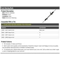 thumbnail image 3 of Marketplace Auto Parts Front Power Steering Rack - Compatible with 2003-2007 Saturn Ion (Electronic Steering), 3 of 4