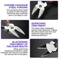 thumbnail image 6 of Wire Cutter Precisions Flush Cutter Side Cutting Pliers Diagonal for Crafts Jewelry Making Electronics, 6 of 8