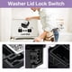 thumbnail image 5 of 3X WH01X27954 Interruptor de Bloqueo de Tapa de Lavadora, Pieza 290D1580P004 para Conjunto de Cerradura de Puerta de Lavadora de Carga Superior, 5 of 6