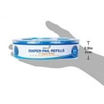 thumbnail image 2 of OFTY Diaper Bags Refills Compatible With Diaper Genie Easy Roll Pail 60 Count Odor Control Refills Hold Up To 2820 Newborn Diaper For 16 Months 2 of 10