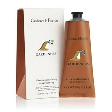 Crabtree & Evelyn Gardeners Ultra-Moisturising Hand Therapy Hand Cream for Women, 3.5 Oz