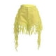 thumbnail image 4 of WILLBEST Pantalones Cortos Casuales para Mujer, Cómodos y Versátiles, con Detalle de Flecos para Fiesta de Verano, Discoteca, Tejido Elástico y Transpirable. XXXL, 4 of 7