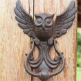 thumbnail image 2 of Poignée de Porte Mystique Hibou, Antique, 2 of 5