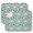 Artistic Pi, variant on 2pcs Retro Paisley Floral Drying Mat Multipurpose Microfiber Dish Drying Pad Machine Washable